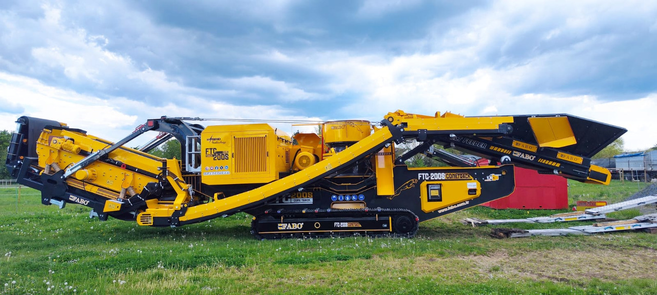 FABO mobile cone crusher - Concasseur à cône: photos 1 FABO mobile cone crusher - Concasseur à cône: photos 1