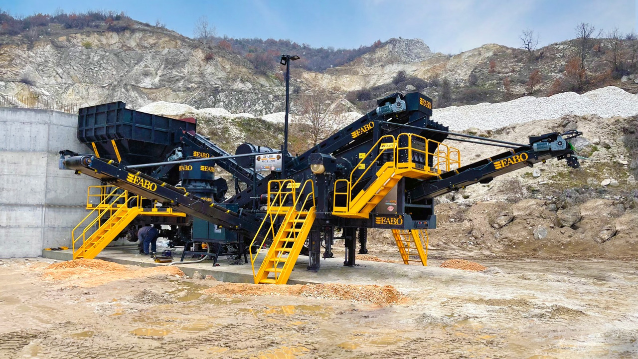 FABO mobile cone crusher - Concasseur à cône: photos 1 FABO mobile cone crusher - Concasseur à cône: photos 1