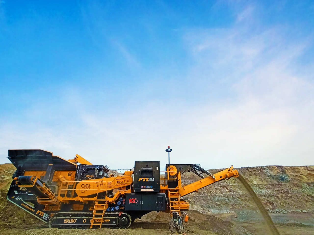 FABO mobile impact crusher - Concasseur à percussion: photos 4 FABO mobile impact crusher - Concasseur à percussion: photos 4