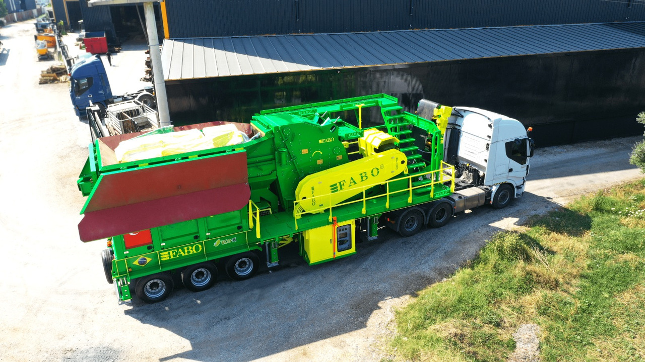 FABO mobile impact crusher - Concasseur à percussion: photos 2 FABO mobile impact crusher - Concasseur à percussion: photos 2