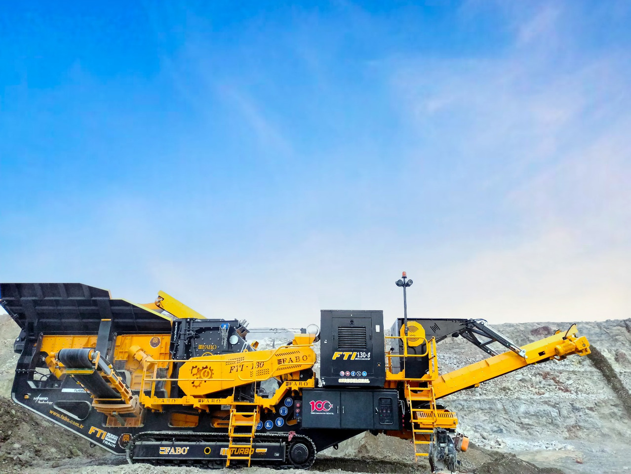 FABO mobile impact crusher - Concasseur à percussion: photos 3 FABO mobile impact crusher - Concasseur à percussion: photos 3