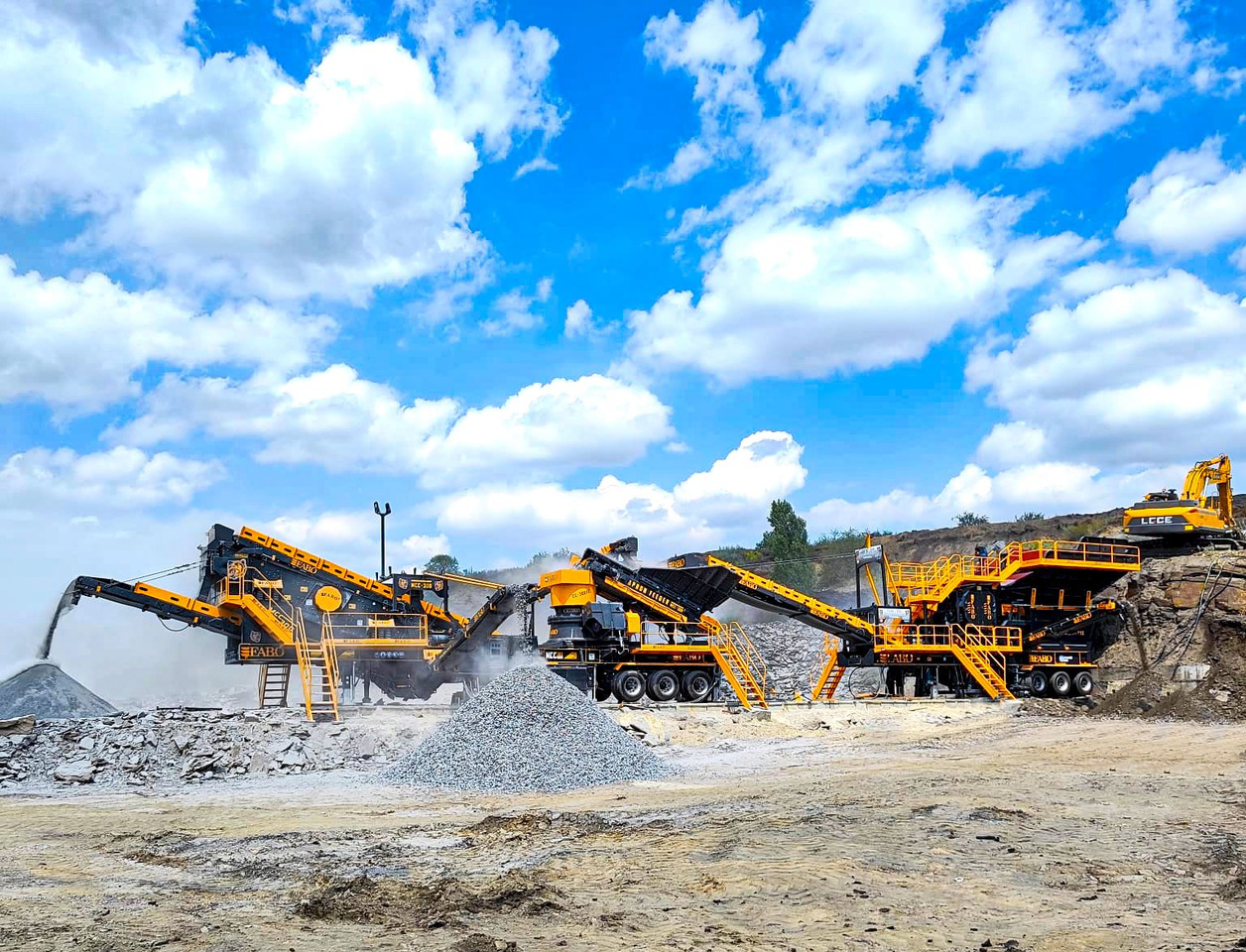 FABO mobile jaw crusher - Concasseur à mâchoires: photos 3 FABO mobile jaw crusher - Concasseur à mâchoires: photos 3