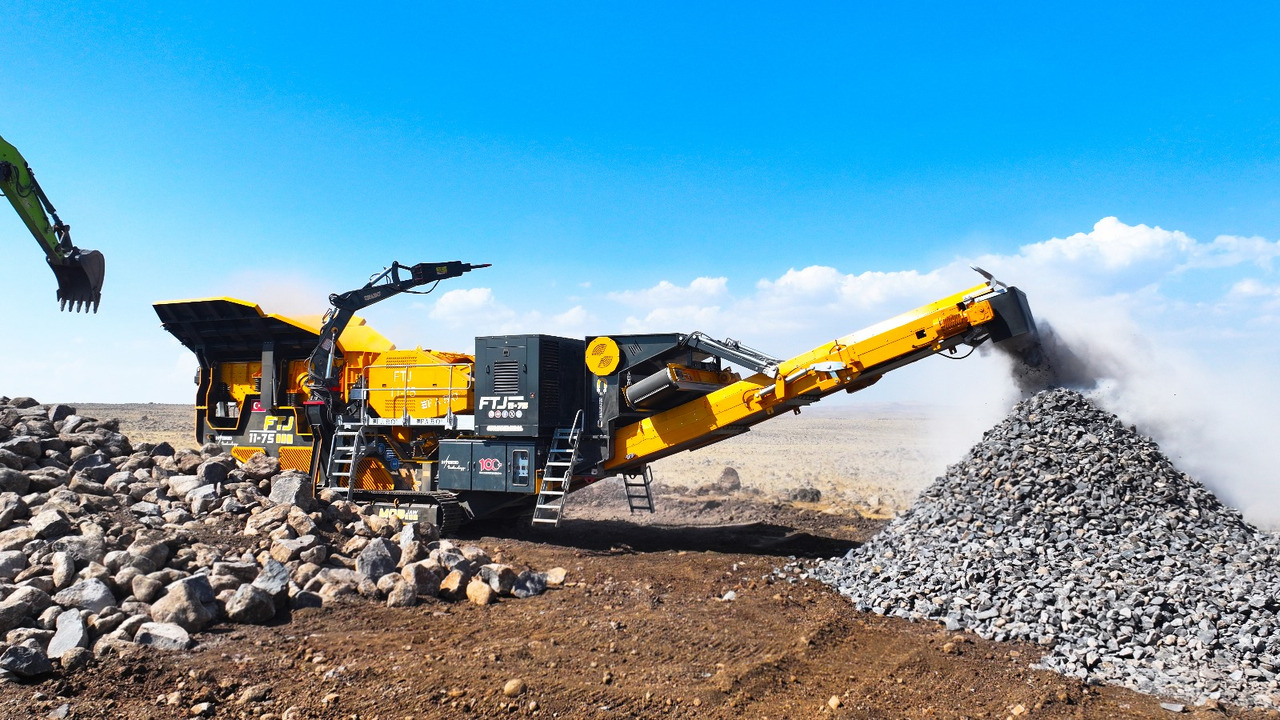 FABO mobile jaw crusher - Concasseur à mâchoires: photos 1 FABO mobile jaw crusher - Concasseur à mâchoires: photos 1