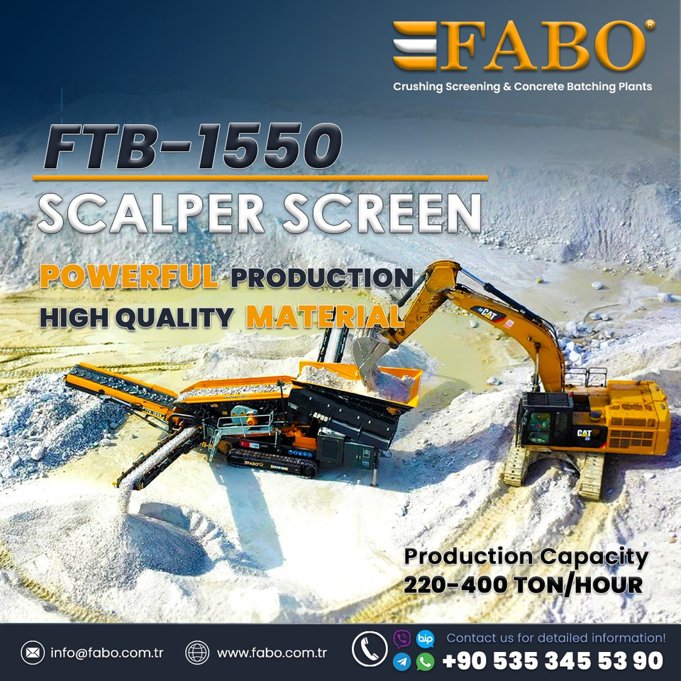 FABO mobile screen - mobile screening - Crible: photos 1 FABO mobile screen - mobile screening - Crible: photos 1
