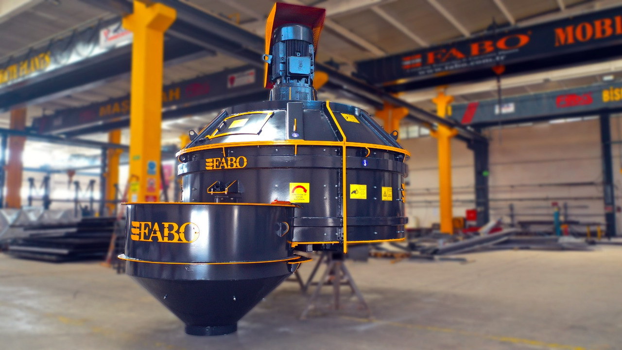FABO twin shaft mixer - Bétonnière: photos 3 FABO twin shaft mixer - Bétonnière: photos 3