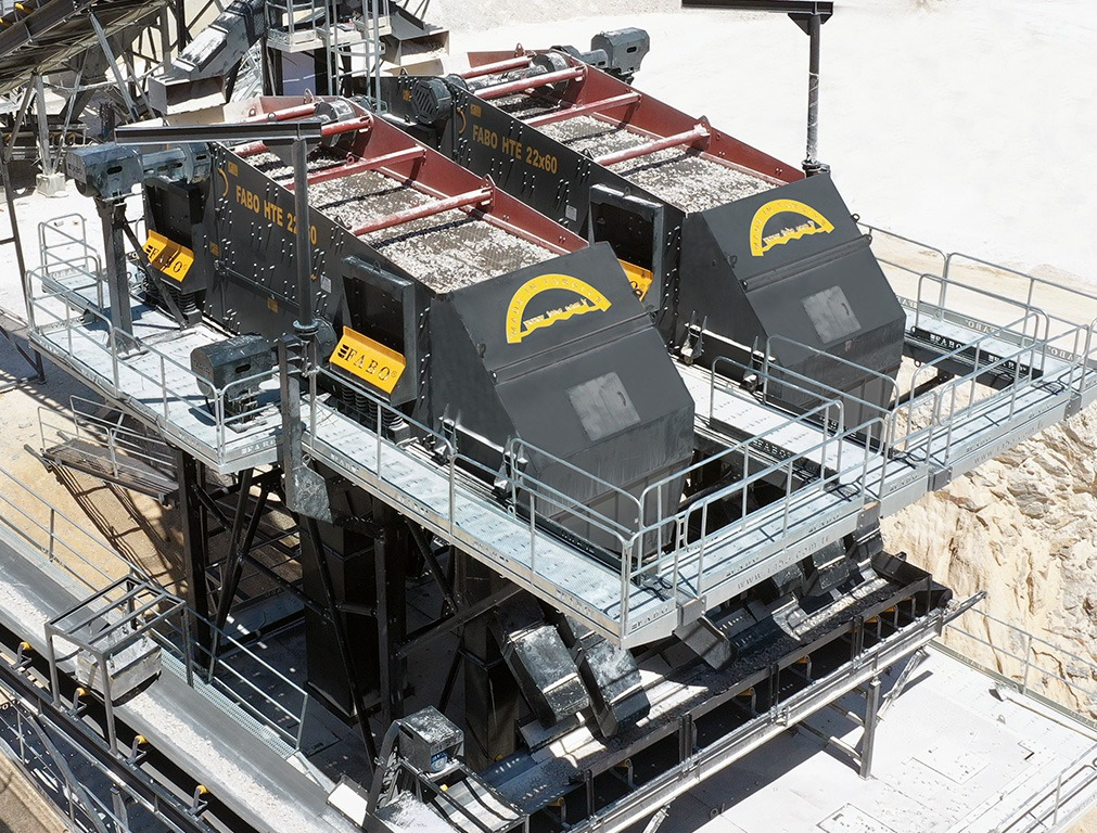 Crible neuf FABO vibrating screen: photos 1