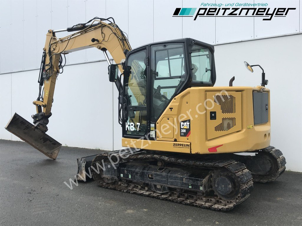 CAT Kurzheckbagger 308-07 ECR Powertilt - Mini pelle: photos 3 CAT Kurzheckbagger 308-07 ECR Powertilt - Mini pelle: photos 3