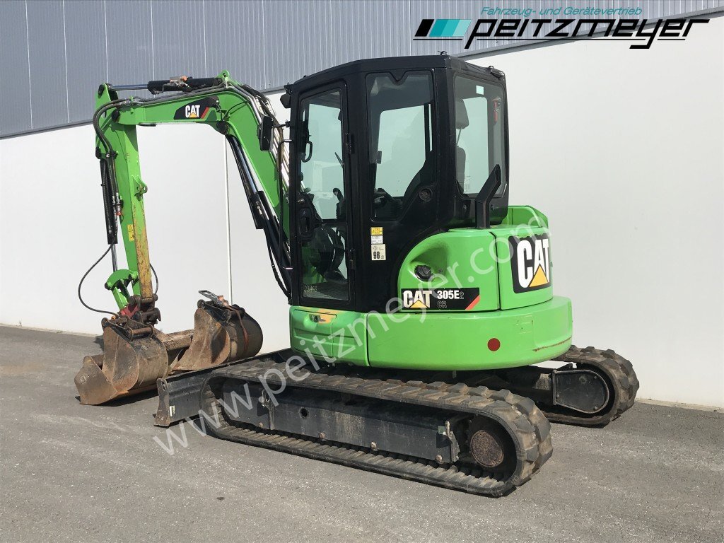 CAT Minibagger 305 E 2 HSW, 3 Löffel MS03 - Mini pelle: photos 3 CAT Minibagger 305 E 2 HSW, 3 Löffel MS03 - Mini pelle: photos 3