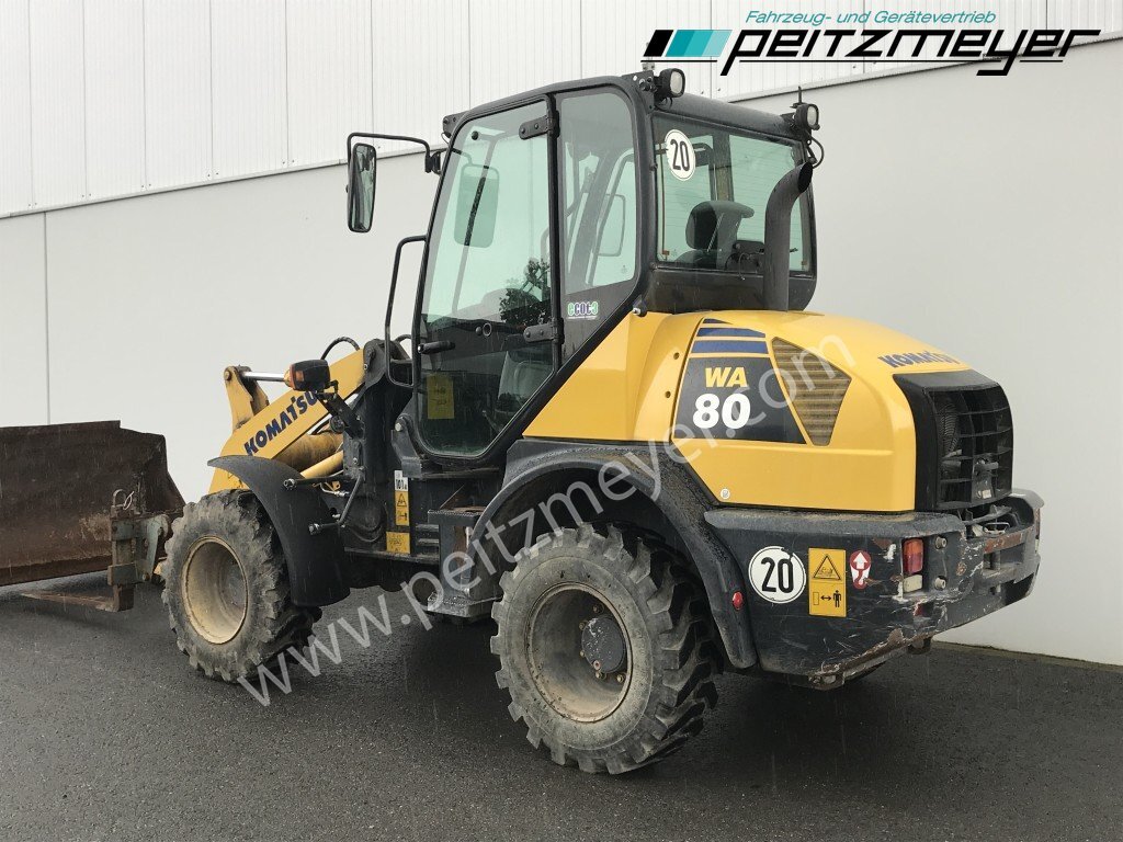 Komatsu RADLADER WA 80-6 Palettengabel und Standardschaufel - Chargeuse sur pneus: photos 4 Komatsu RADLADER WA 80-6 Palettengabel und Standardschaufel - Chargeuse sur pneus: photos 4