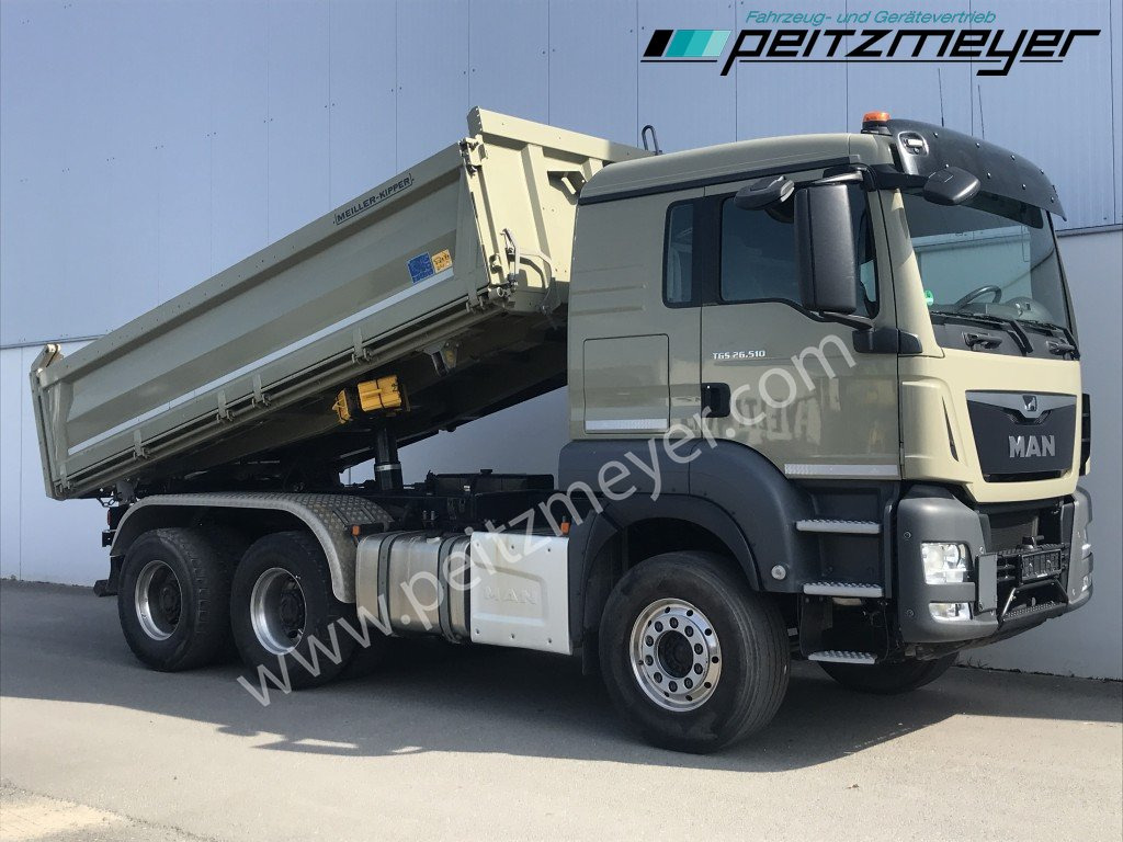 MAN TGS 26.510 FK 6x4, Bordmatik, Klima, Intarder, Alu - Camion benne: photos 2 MAN TGS 26.510 FK 6x4, Bordmatik, Klima, Intarder, Alu - Camion benne: photos 2