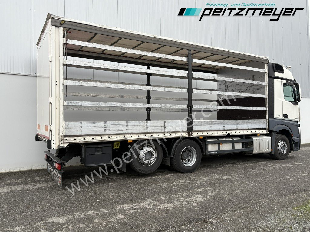 MERCEDES-BENZ Actros 2545 LL Pritsche, Klima, Standklima, PPC, EU 6 MP 4 - Edscha - Camion plateau: photos 4 MERCEDES-BENZ Actros 2545 LL Pritsche, Klima, Standklima, PPC, EU 6 MP 4 - Edscha - Camion plateau: photos 4
