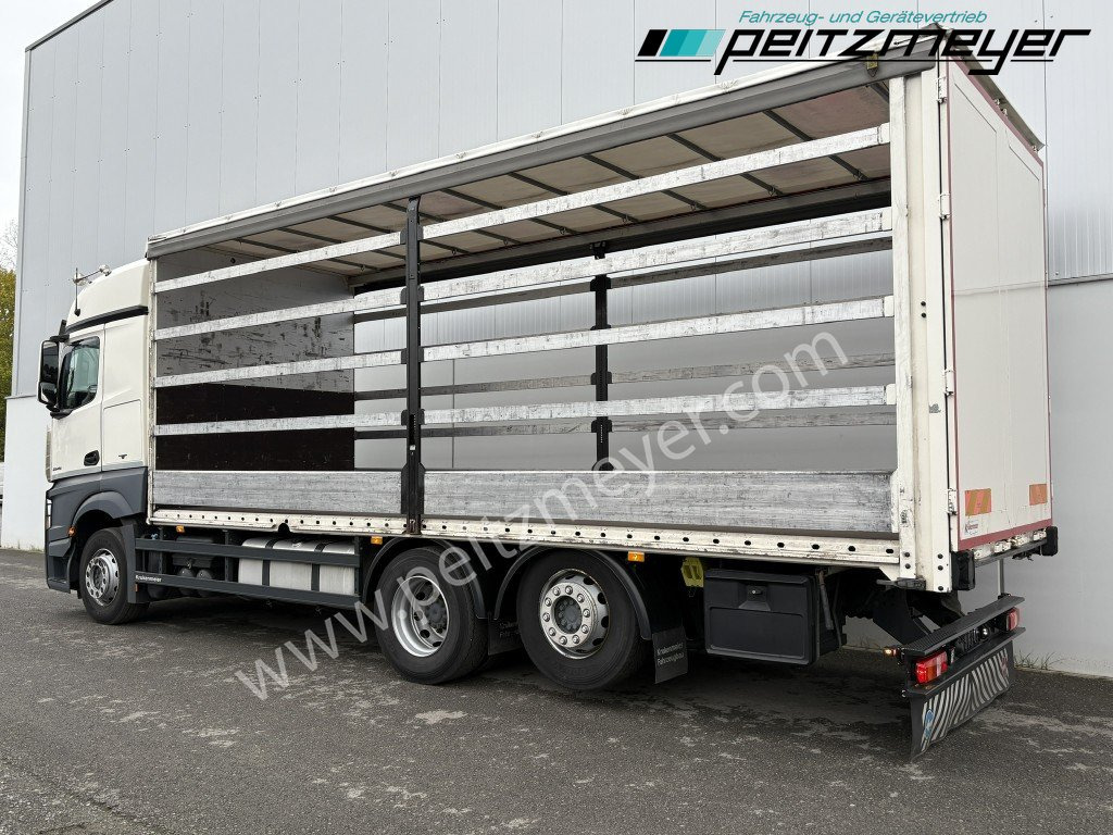 MERCEDES-BENZ Actros 2545 LL Pritsche, Klima, Standklima, PPC, EU 6 MP 4 - Edscha - Camion plateau: photos 3 MERCEDES-BENZ Actros 2545 LL Pritsche, Klima, Standklima, PPC, EU 6 MP 4 - Edscha - Camion plateau: photos 3
