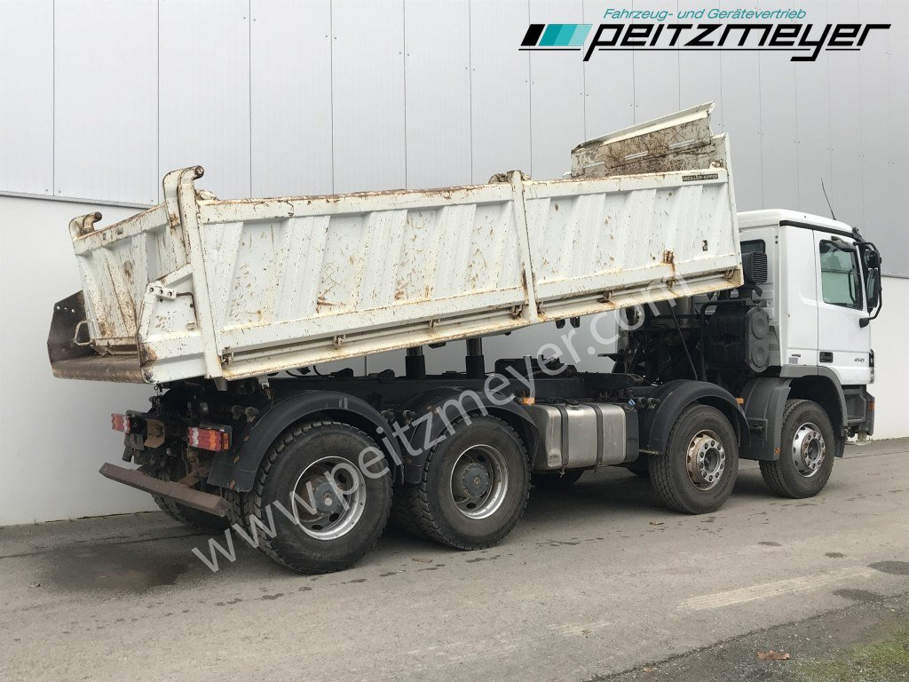 MERCEDES-BENZ Actros 4141 K 8x4 Bordmatik, 3 Pedale Meiller 3-Seitenkipper - Camion benne: photos 4 MERCEDES-BENZ Actros 4141 K 8x4 Bordmatik, 3 Pedale Meiller 3-Seitenkipper - Camion benne: photos 4