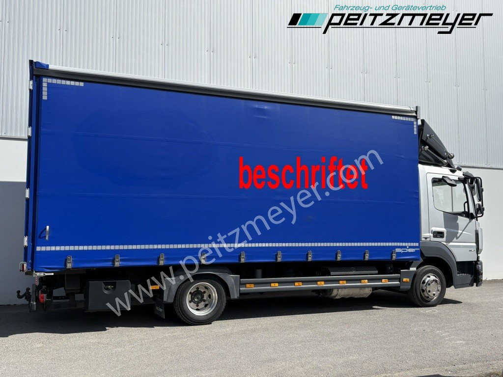 Camion à rideaux coulissants MERCEDES-BENZ Atego 821 L Pritsche ohne LBW: photos 8