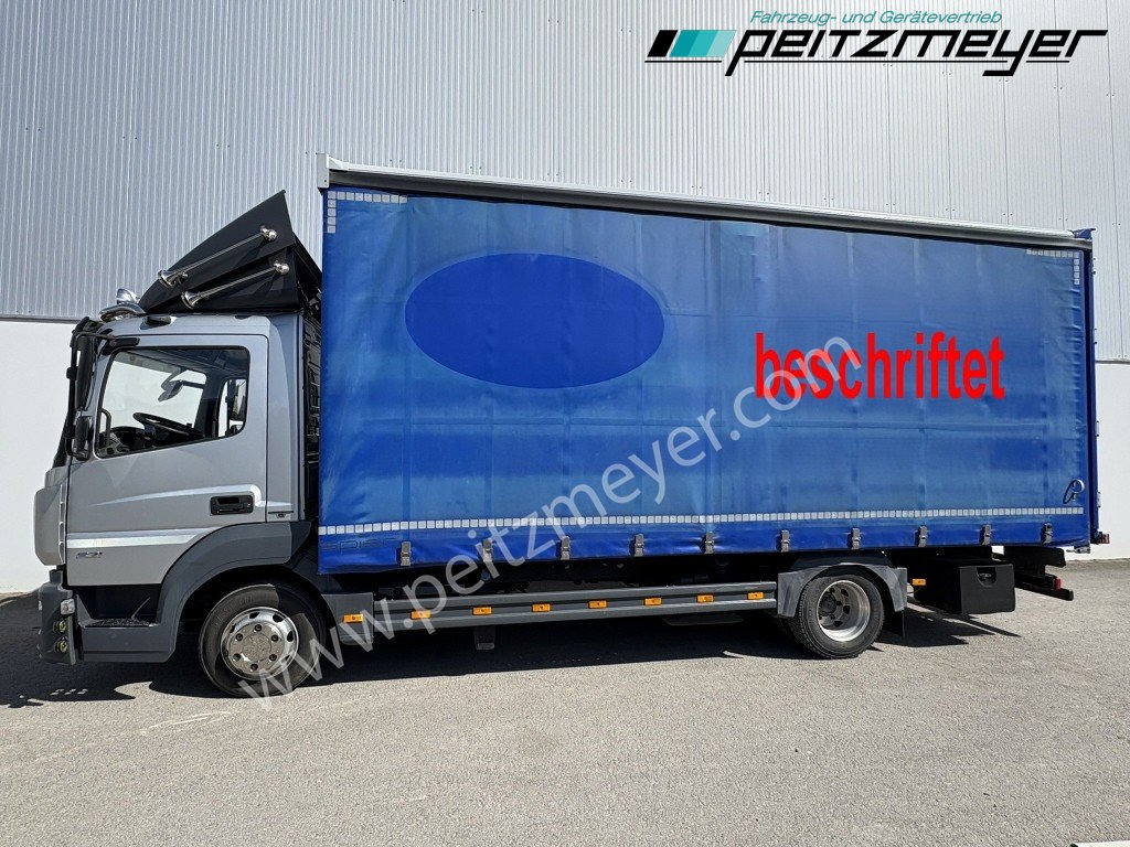 Camion à rideaux coulissants MERCEDES-BENZ Atego 821 L Pritsche ohne LBW: photos 7