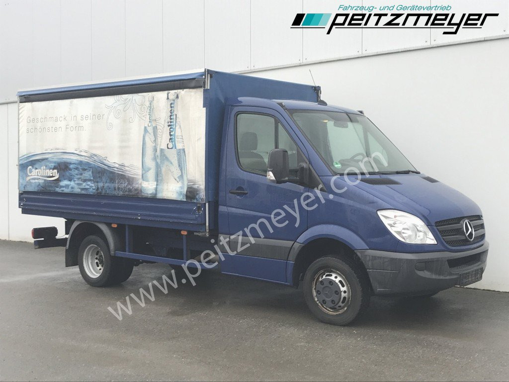 MERCEDES-BENZ Sprinter 515 CDI Pritsche mit Schiebeplane - Utilitaire rideaux coulissants (PLSC): photos 2 MERCEDES-BENZ Sprinter 515 CDI Pritsche mit Schiebeplane - Utilitaire rideaux coulissants (PLSC): photos 2