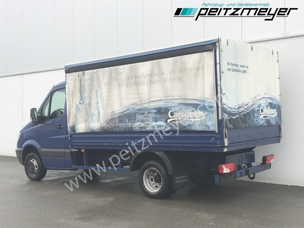 MERCEDES-BENZ Sprinter 515 CDI Pritsche mit Schiebeplane - Utilitaire rideaux coulissants (PLSC): photos 4 MERCEDES-BENZ Sprinter 515 CDI Pritsche mit Schiebeplane - Utilitaire rideaux coulissants (PLSC): photos 4