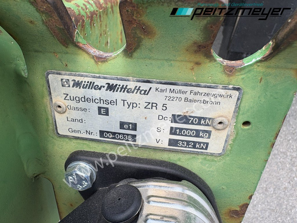 Remorque porte-engin surbaissée Müller, Mitteltal Tandemanhänger ETUE-TA: photos 25