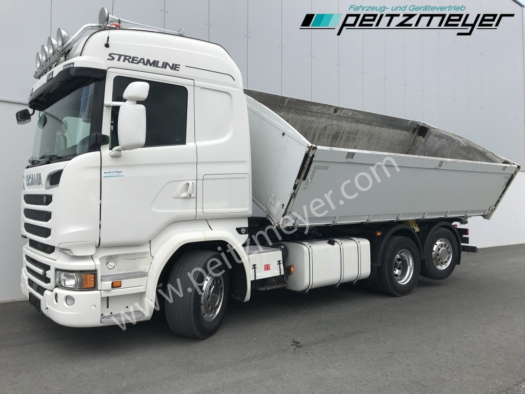 Scania R 520 V8-Motor, Retarder - Camion benne: photos 1 Scania R 520 V8-Motor, Retarder - Camion benne: photos 1