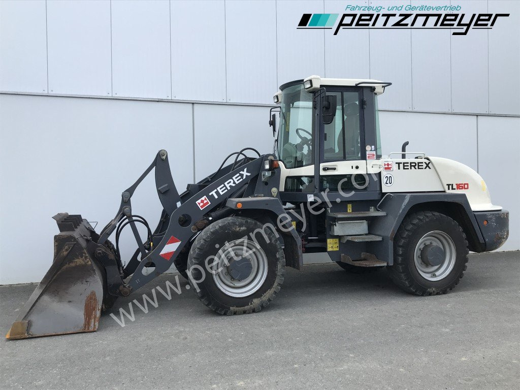Chargeuse sur pneus TEREX Radlader TL 160 Schaufel + Gabel: photos 8