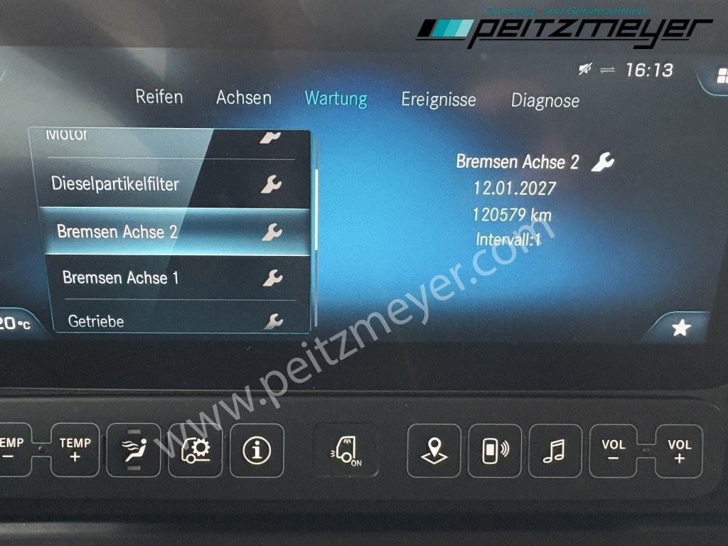 Tracteur routier MERCEDES-BENZ Actros 1845 LLS Klima, Retarder Standklima, EU 6: photos 15 Tracteur routier MERCEDES-BENZ Actros 1845 LLS Klima, Retarder Standklima, EU 6: photos 15