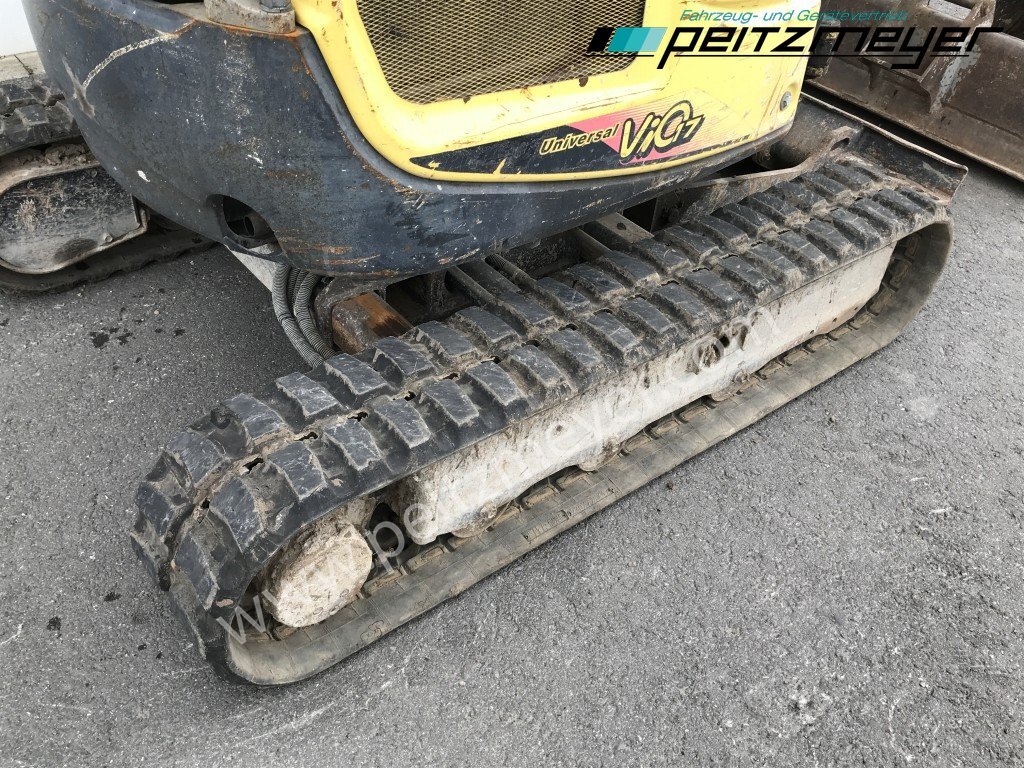 Mini pelle YANMAR MINIBAGGER Vio 17 verstellbares Fahrwerk Schnellwechsler mit 60 er und 100 Löffel: photos 17