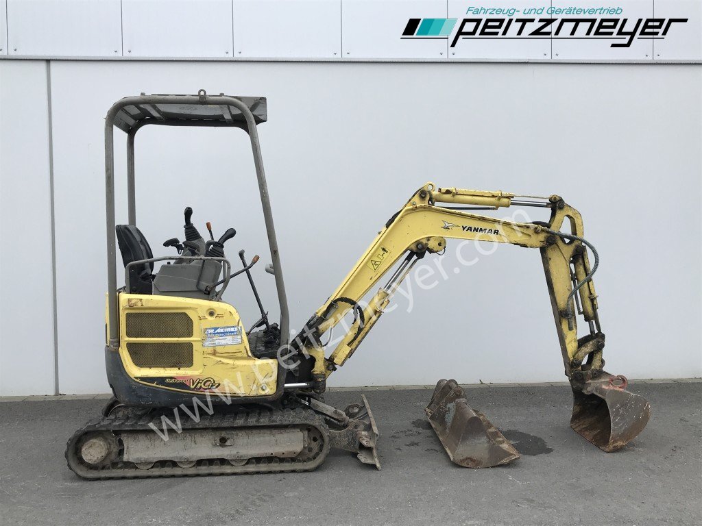 Mini pelle YANMAR MINIBAGGER Vio 17 verstellbares Fahrwerk Schnellwechsler mit 60 er und 100 Löffel: photos 10