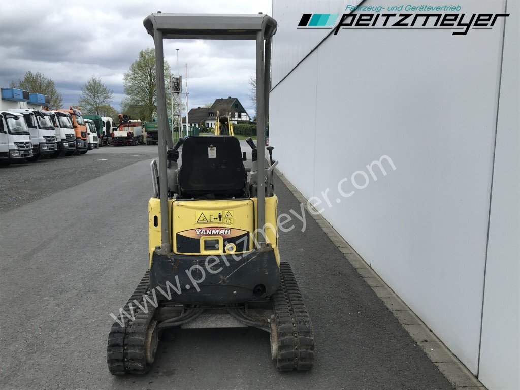 Mini pelle YANMAR MINIBAGGER Vio 17 verstellbares Fahrwerk Schnellwechsler mit 60 er und 100 Löffel: photos 7