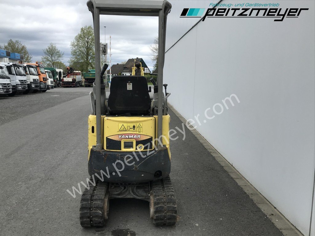 Mini pelle YANMAR MINIBAGGER Vio 17 verstellbares Fahrwerk Schnellwechsler mit 60 er und 100 Löffel: photos 8