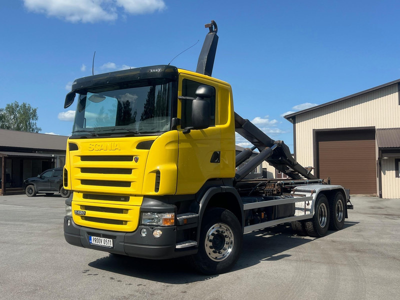 Camion ampliroll Scania G420 CB6X4HHZ - FULL STEEL - LOW MILAGE: photos 1