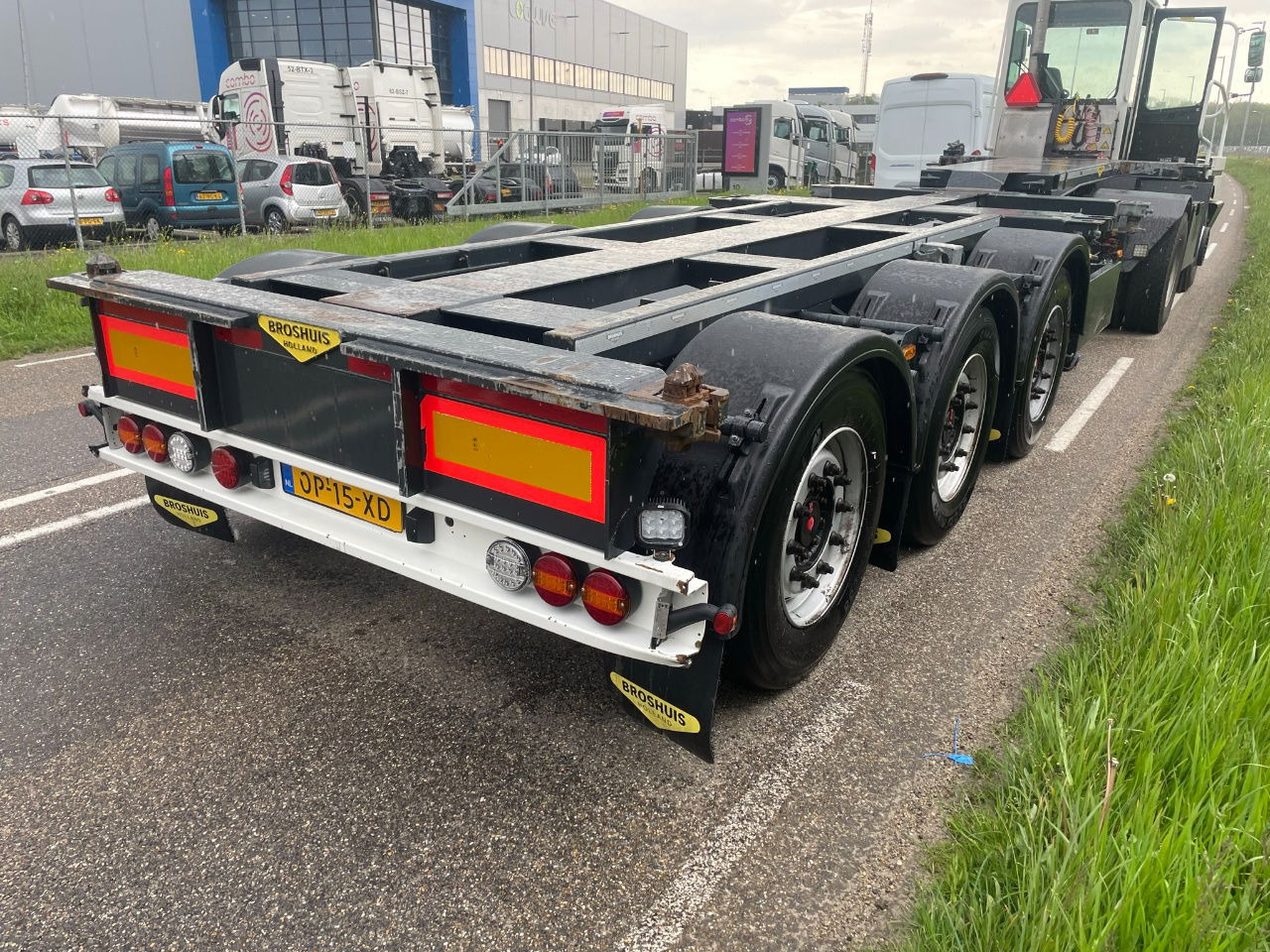Broshuis Mfcc 20-30-40-45 FT HC / Disc brakes / Lifting axle / led / NL trailer/ - Semi-remorque porte-conteneur/ Caisse mobile: photos 4 Broshuis Mfcc 20-30-40-45 FT HC / Disc brakes / Lifting axle / led / NL trailer/ - Semi-remorque porte-conteneur/ Caisse mobile: photos 4