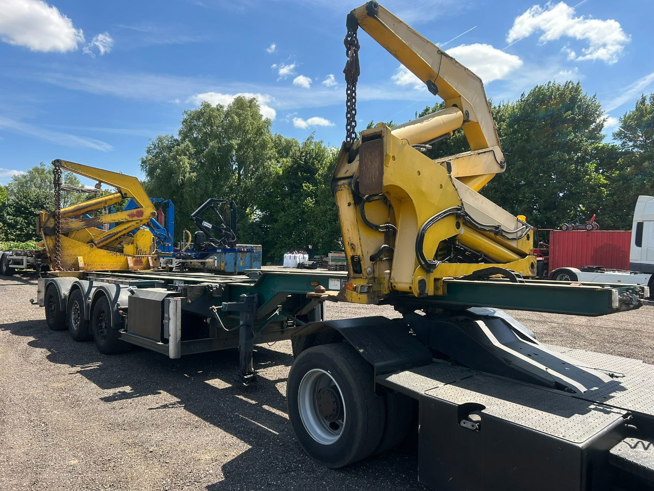 Hammar 195 HC / 20 ft, 2 x 20 ft 40 ft HC, power pack Diesel, Wireless controlle - Semi-remorque porte-conteneur/ Caisse mobile: photos 2 Hammar 195 HC / 20 ft, 2 x 20 ft 40 ft HC, power pack Diesel, Wireless controlle - Semi-remorque porte-conteneur/ Caisse mobile: photos 2