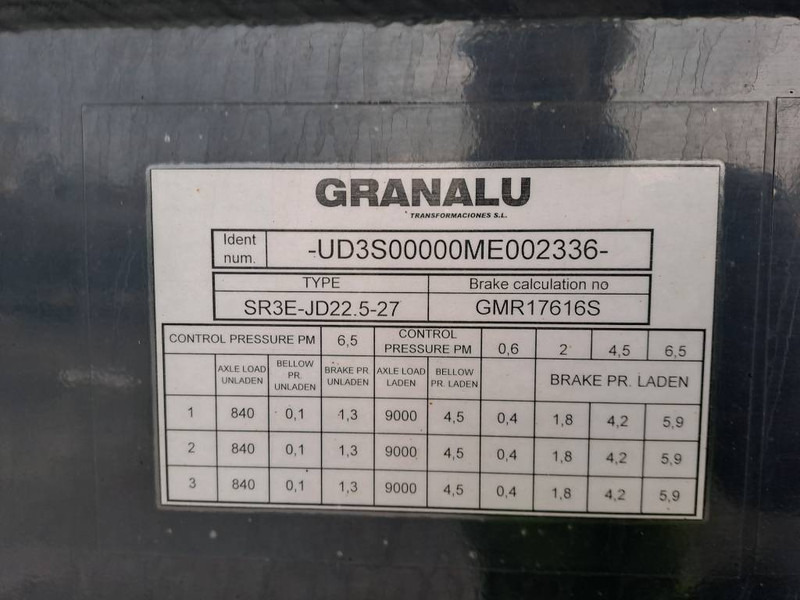 Remorque benne DTM Granalu OL47TC-3 + MAN NGTS33.510 (2 sets ): photos 7