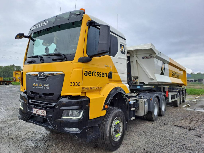 MAN NTGS33.510 + DTM Granalu Tipper - Tracteur routier: photos 1 MAN NTGS33.510 + DTM Granalu Tipper - Tracteur routier: photos 1
