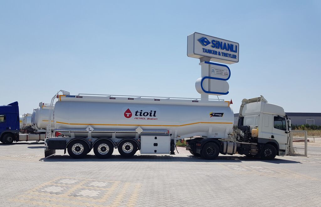 SINAN TANKER-TREYLER Aluminium, fuel tanker- Бензовоз Алюминьевый - Semi-remorque citerne: photos 1 SINAN TANKER-TREYLER Aluminium, fuel tanker- Бензовоз Алюминьевый - Semi-remorque citerne: photos 1