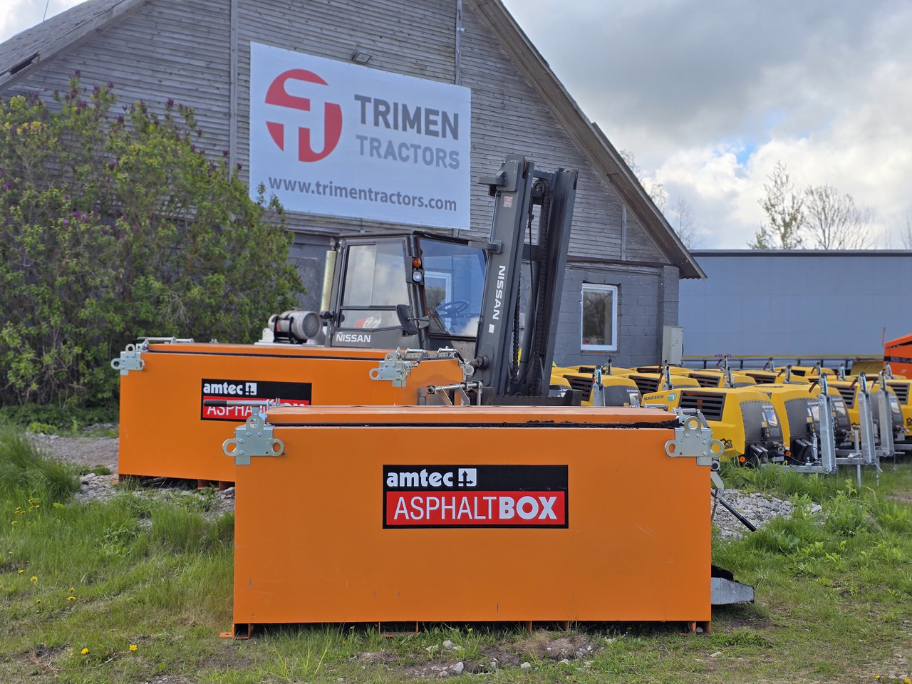 Amtec ATB3 Asphalt hot box - Travaux routiers: photos 2 Amtec ATB3 Asphalt hot box - Travaux routiers: photos 2