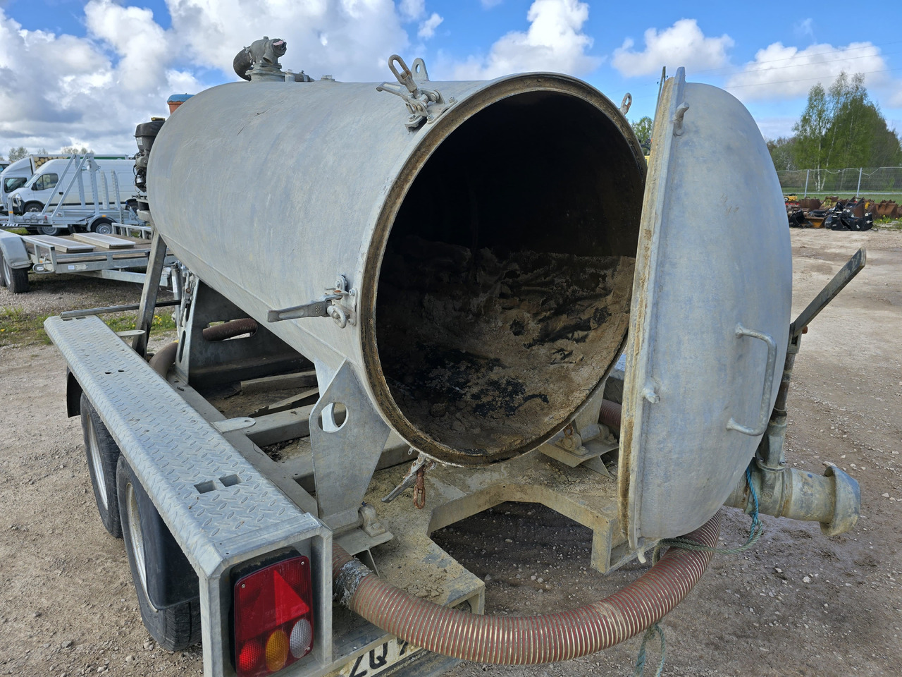 Bunnefeld Haren PAH3500 - Remorque citerne: photos 4 Bunnefeld Haren PAH3500 - Remorque citerne: photos 4