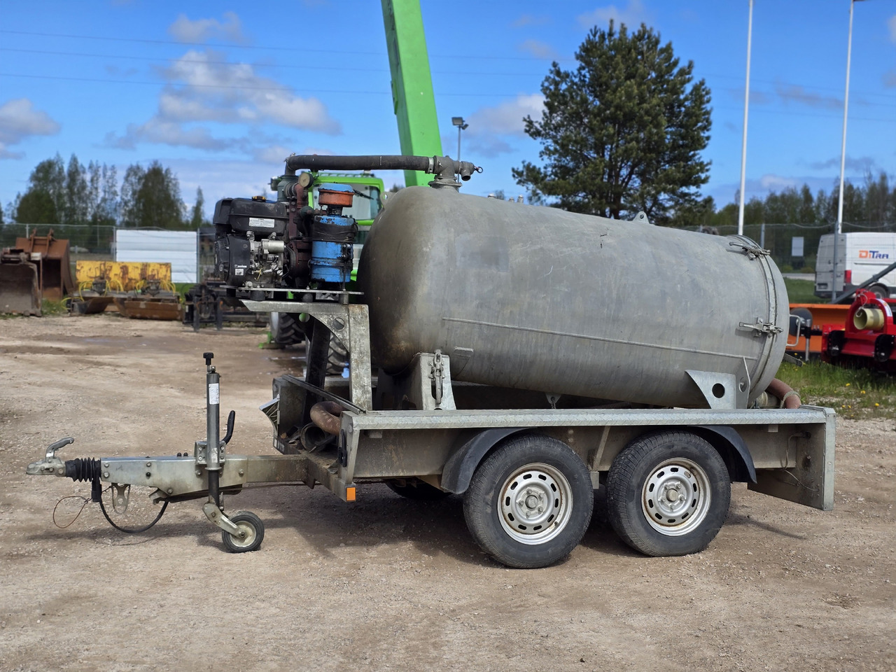 Bunnefeld Haren PAH3500 - Remorque citerne: photos 1 Bunnefeld Haren PAH3500 - Remorque citerne: photos 1