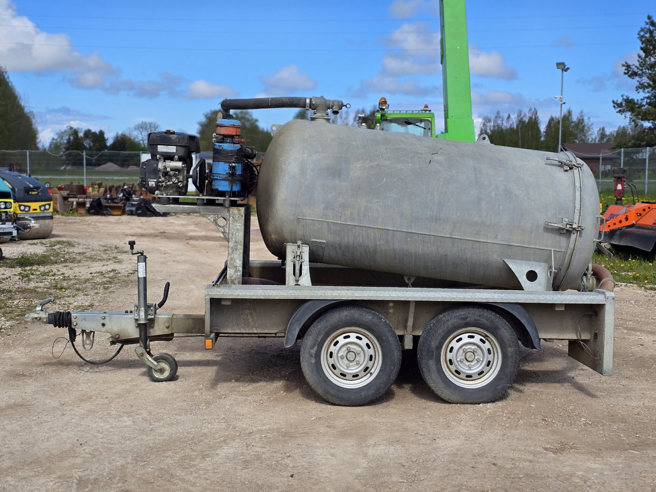 Bunnefeld Haren PAH3500 - Remorque citerne: photos 2 Bunnefeld Haren PAH3500 - Remorque citerne: photos 2