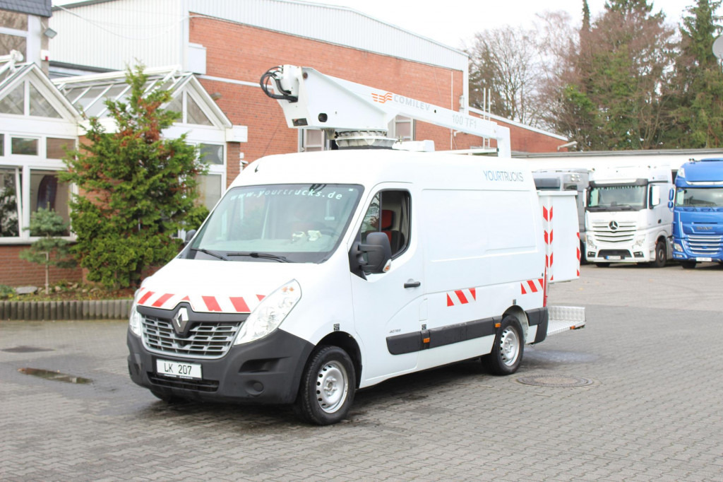 Renault Master Bühne EN100TF1 10m Klima 561h AHK - Camion avec nacelle: photos 1 Renault Master Bühne EN100TF1 10m Klima 561h AHK - Camion avec nacelle: photos 1