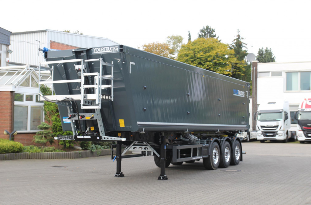 SCHMITZ Kipper Alukastenmulde 54m³ Kombitür Miete-Rent - Semi-remorque benne: photos 1 SCHMITZ Kipper Alukastenmulde 54m³ Kombitür Miete-Rent - Semi-remorque benne: photos 1
