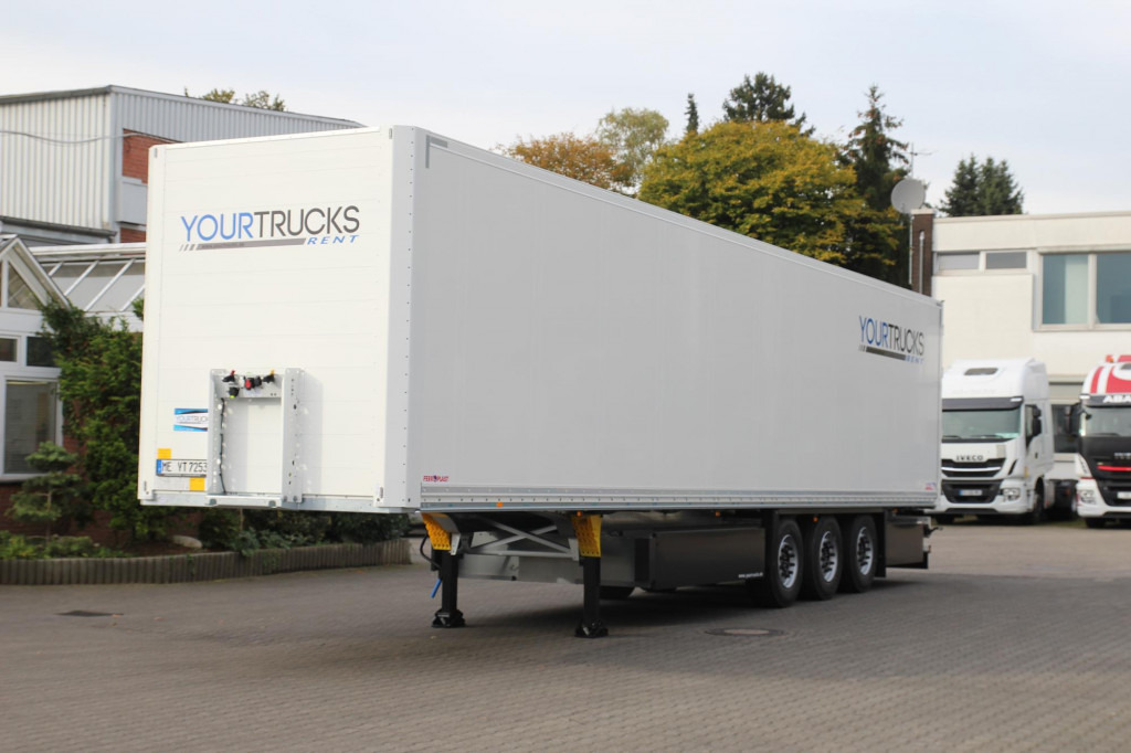 SCHMITZ Koffer Liftachse Pal.-Kasten Dop.St Miete RENT - Semi-remorque fourgon: photos 1 SCHMITZ Koffer Liftachse Pal.-Kasten Dop.St Miete RENT - Semi-remorque fourgon: photos 1