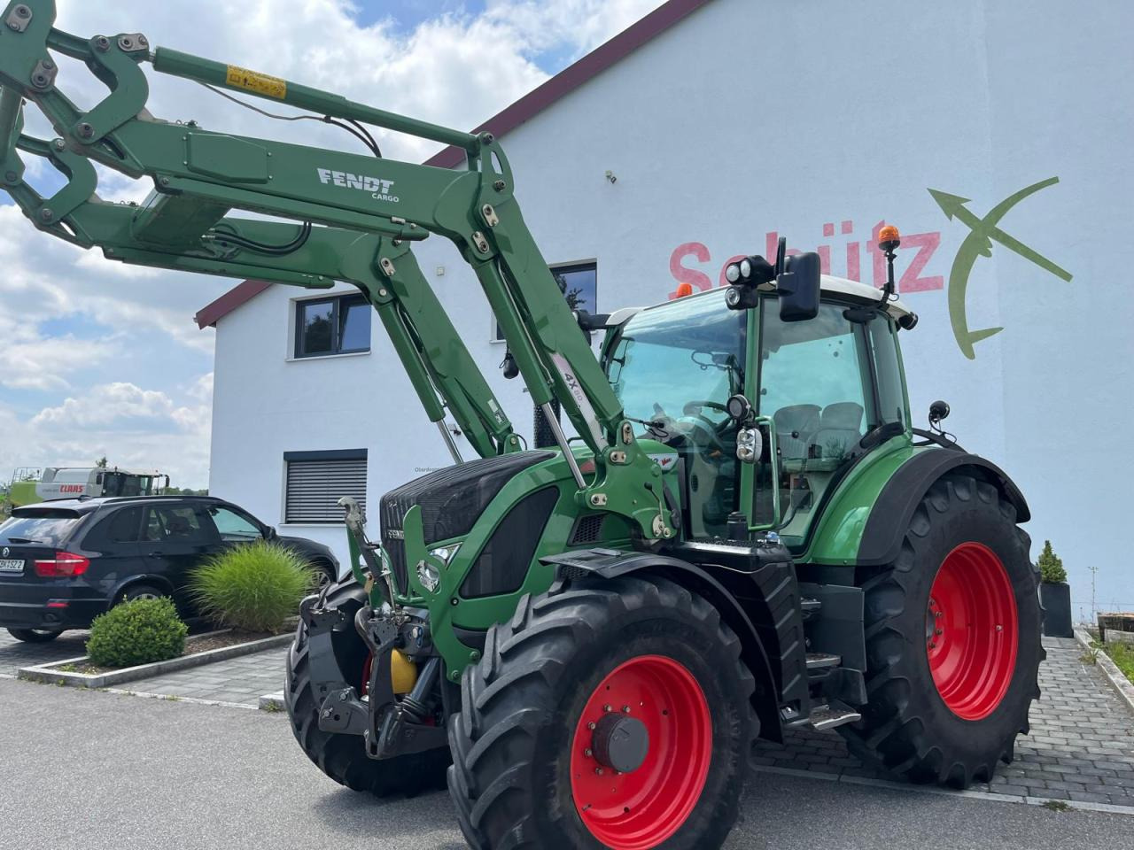 Fendt Frontlader Cargo 4X80 mit Konsole Vario 500 700 - Accessoire: photos 2 Fendt Frontlader Cargo 4X80 mit Konsole Vario 500 700 - Accessoire: photos 2