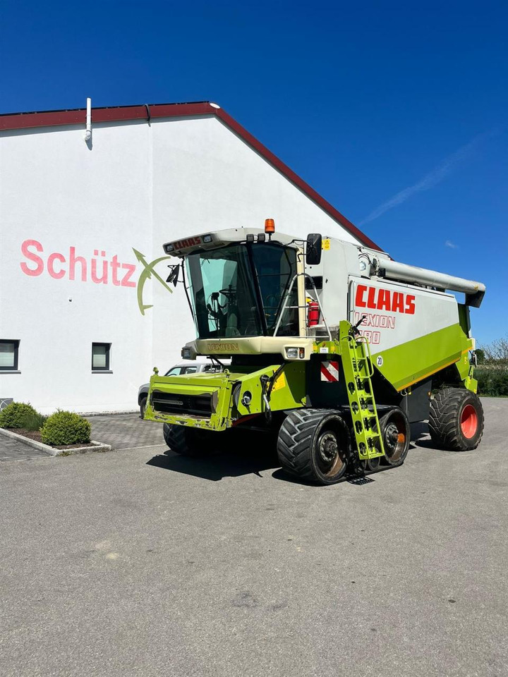CLAAS Lexion 480 TerraTrac, ca. 3956 Bh, Baujahr 1999 - Moissonneuse-batteuse: photos 1 CLAAS Lexion 480 TerraTrac, ca. 3956 Bh, Baujahr 1999 - Moissonneuse-batteuse: photos 1