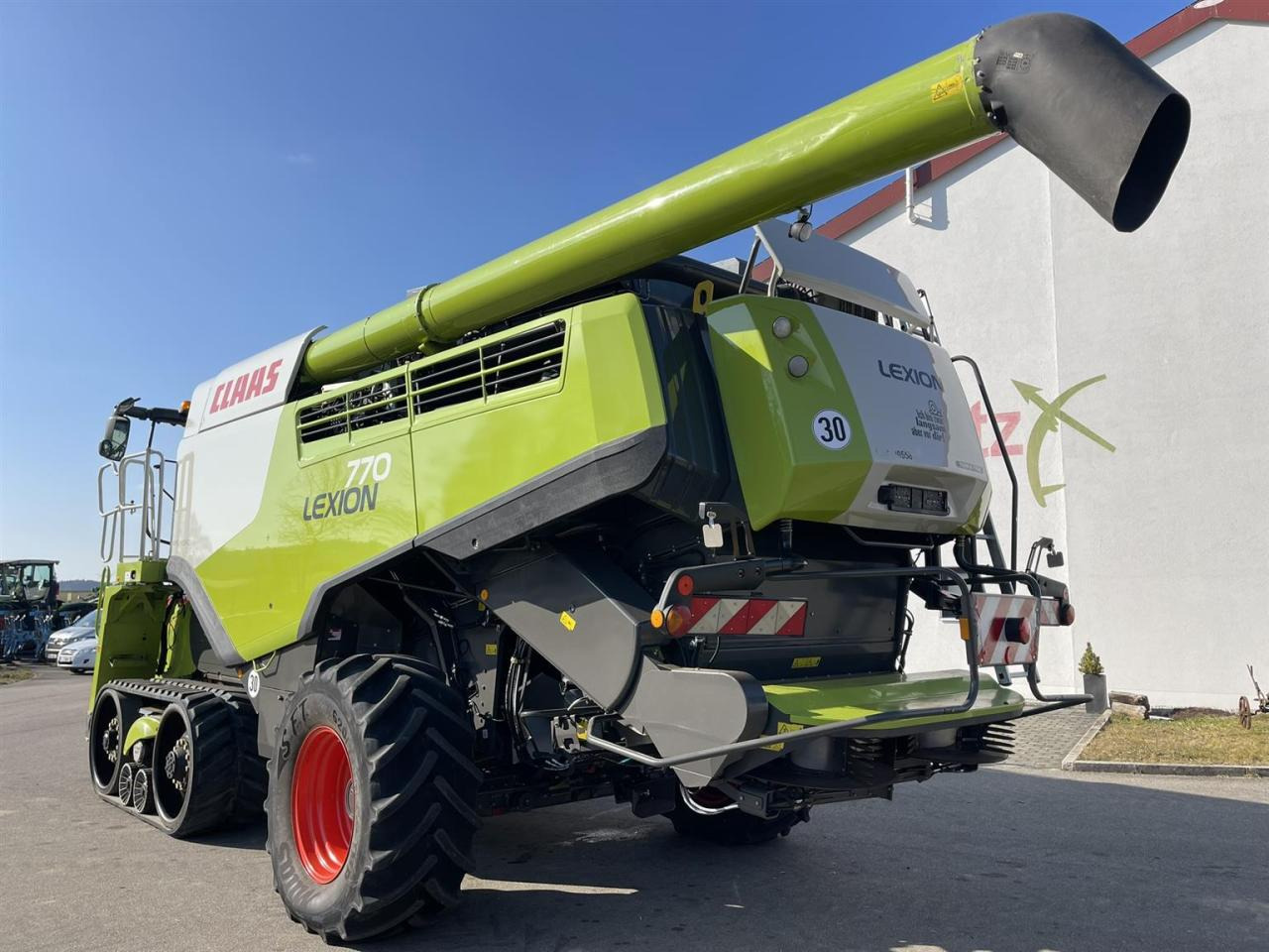 CLAAS Lexion 770 TerraTrac Modell C76 mit CEMOS AUTOMATIC und NEUEN Reifen - Moissonneuse-batteuse: photos 4 CLAAS Lexion 770 TerraTrac Modell C76 mit CEMOS AUTOMATIC und NEUEN Reifen - Moissonneuse-batteuse: photos 4