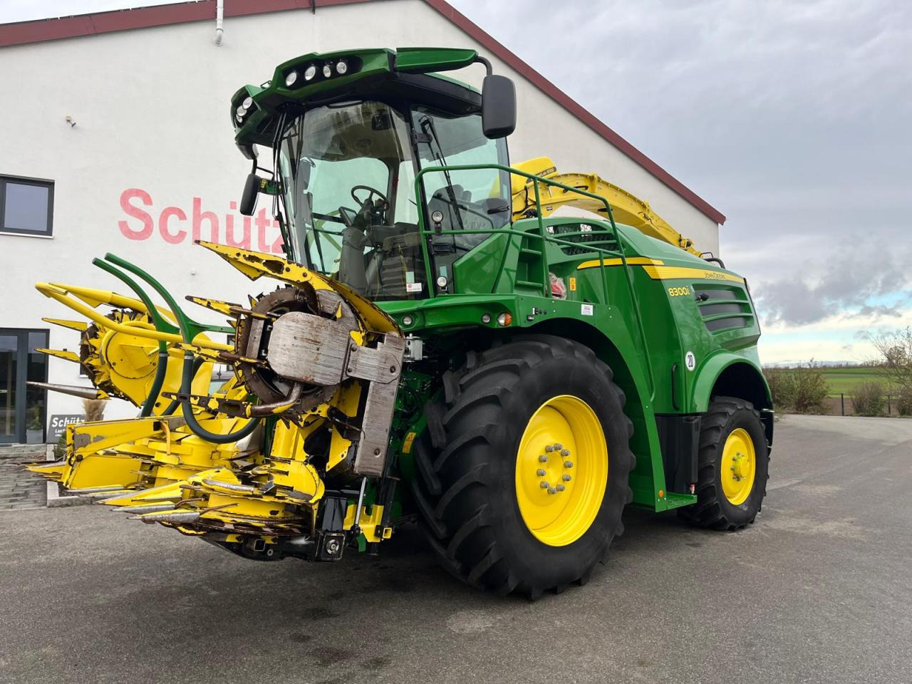 John Deere 8300i, 910 Bh, Harvestlap, Pickup, Kemper, Top, - Ensileuse: photos 1 John Deere 8300i, 910 Bh, Harvestlap, Pickup, Kemper, Top, - Ensileuse: photos 1