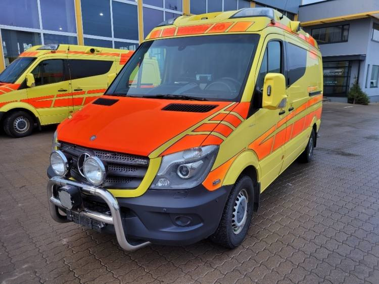 MERCEDES – BENZ SPRINTER 2.2D AMBULANCE (PROFILE) KLIMA 11.2014 EURO 5 - Ambulance: photos 2 MERCEDES – BENZ SPRINTER 2.2D AMBULANCE (PROFILE) KLIMA 11.2014 EURO 5 - Ambulance: photos 2
