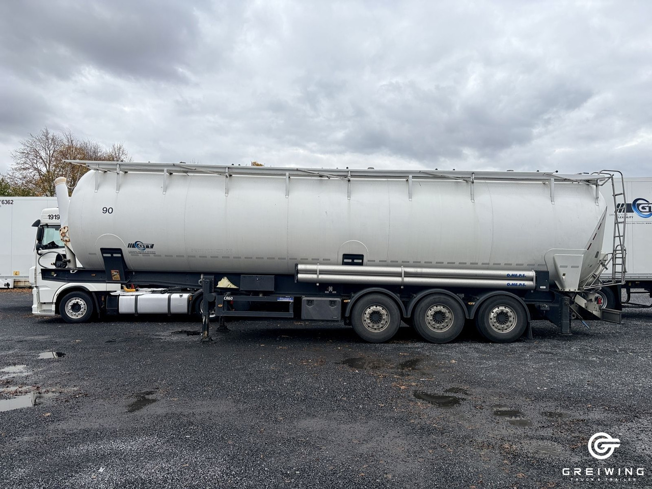 O.ME.P.S. CR60 KIP, Lebensmittel - Citerne pulvérulente: photos 2 O.ME.P.S. CR60 KIP, Lebensmittel - Citerne pulvérulente: photos 2