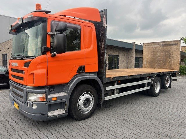 Scania P340 6x2 - Camion plateau: photos 1 Scania P340 6x2 - Camion plateau: photos 1