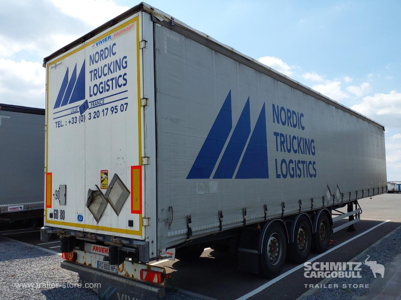 Semi-remorque rideaux coulissants FRUEHAUF Curtainsider Standard Taillift: photos 8